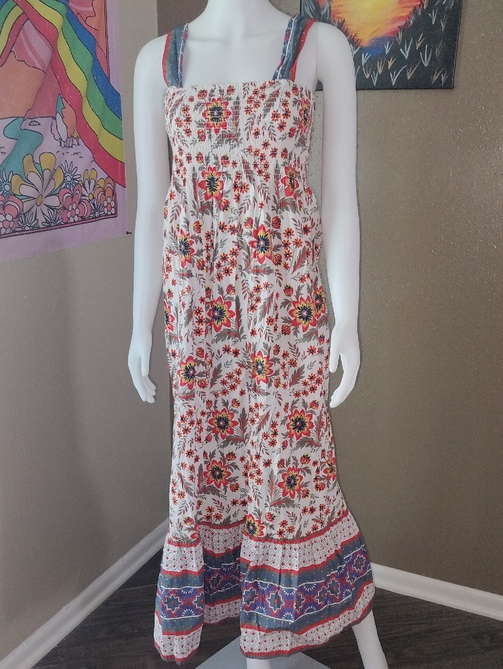 Joie Floral Chisuzu Maxi Sz M - Picture 3 of 6
